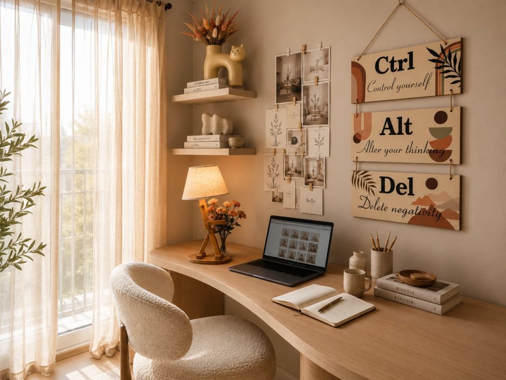 Soft Beige Creative Corner